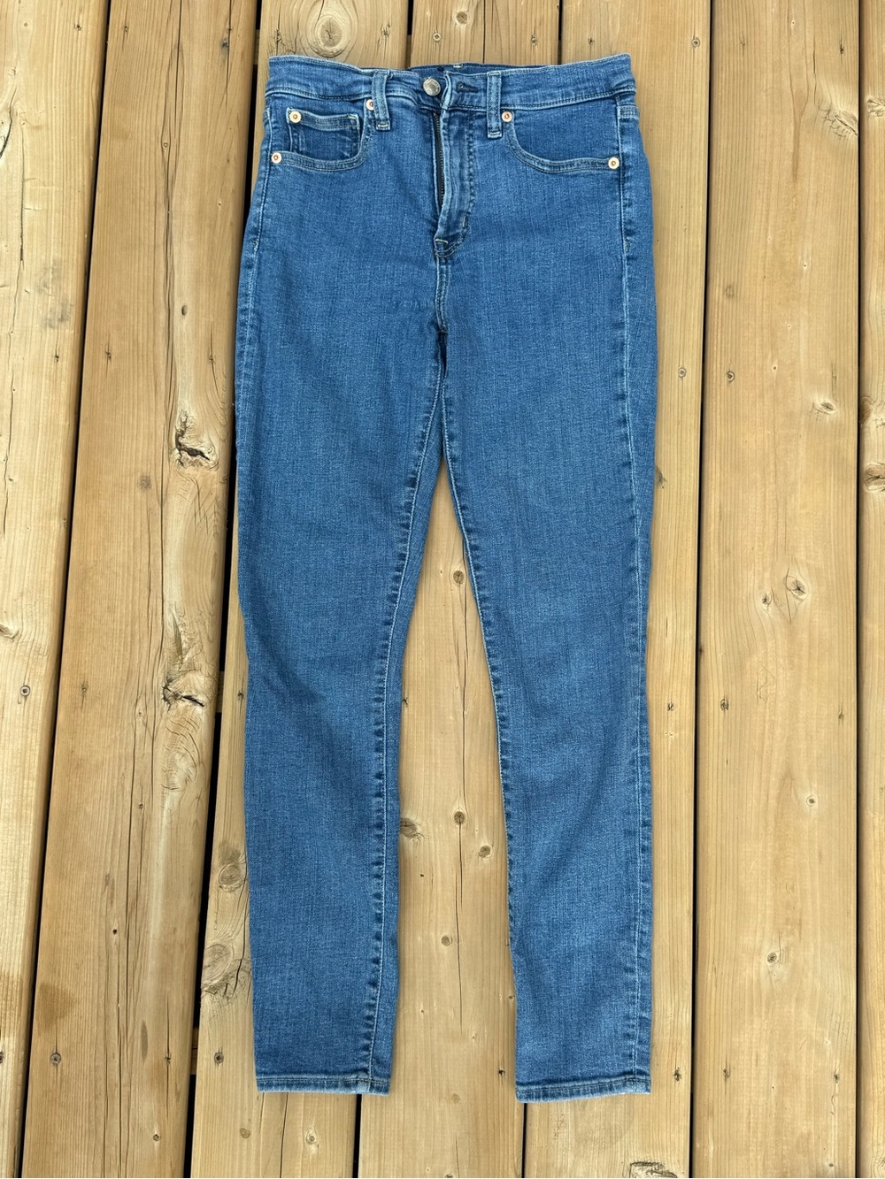 GAP Skinny Jeans in Medium Blue